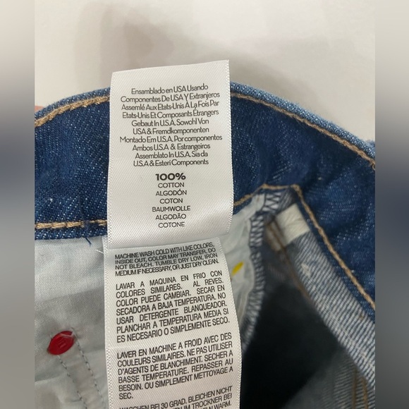 MOTHER Snacks! Pleated Fun Dip Puddle Jeans Cold Brew Dark Wash Blue Size 29 - Picture 7 of 11